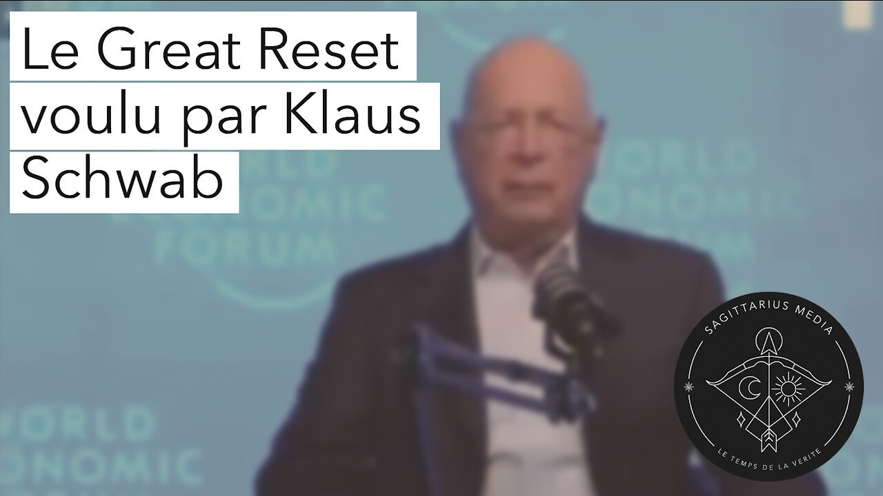 Le Great Reset voulu par Klaus Schwab