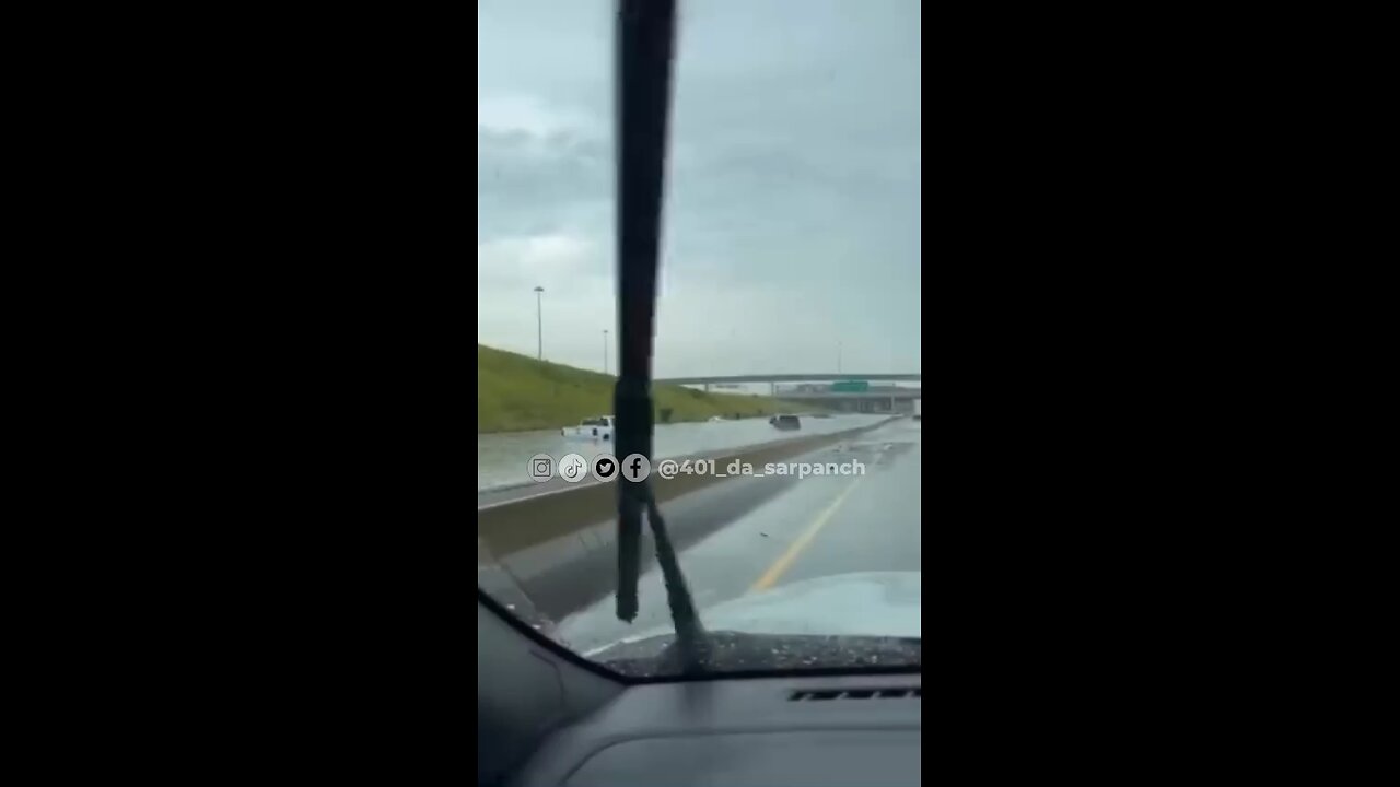 Highway flooding Ontario