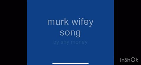 Murk. Wifey song.