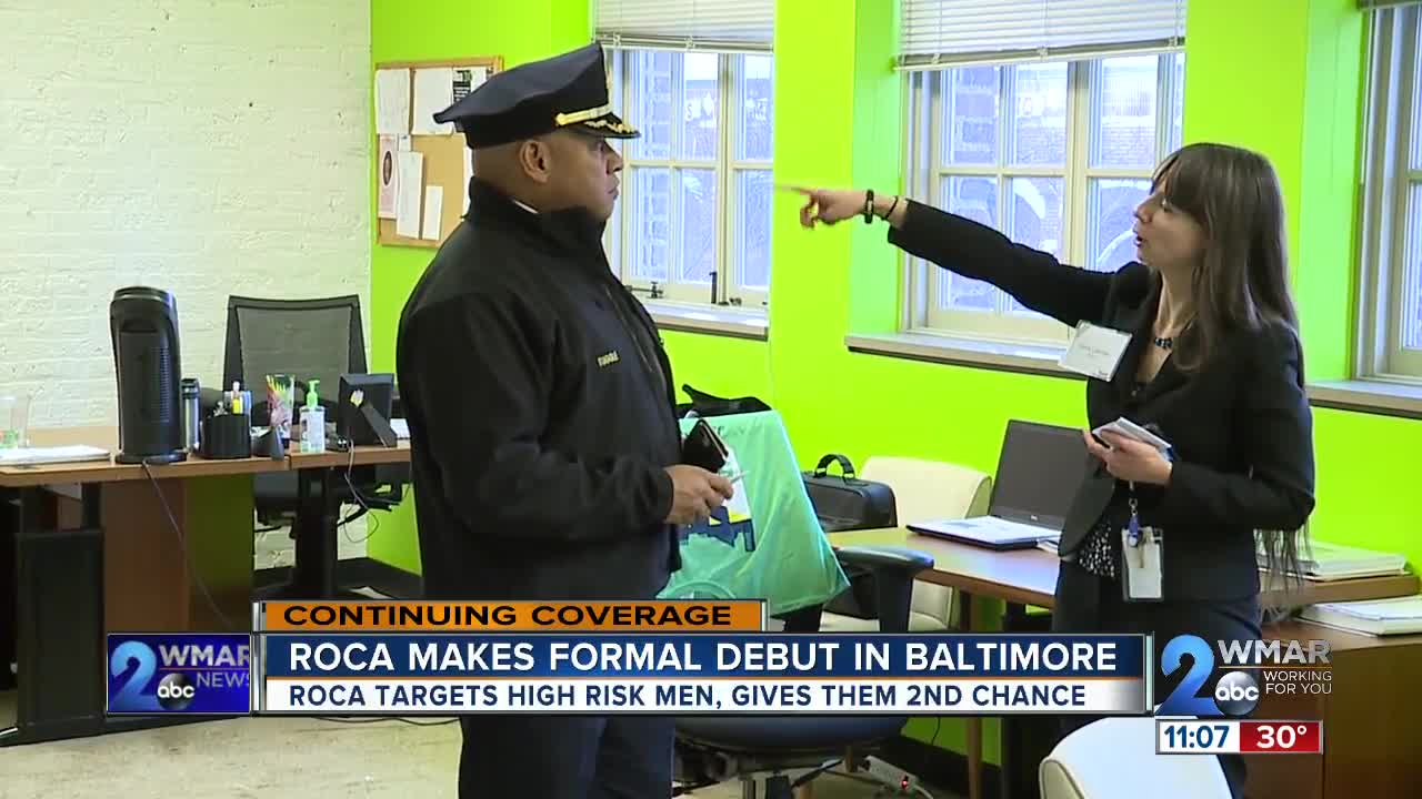 Roca program aiming to reduce crime in young adults begins in Baltimore