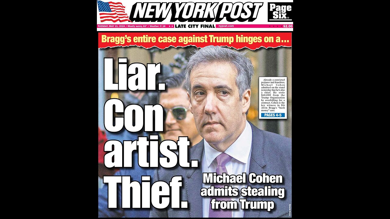 EX LAWYER MICHAEL COHEN🤵♂️💰🧰🌆ADMIT STEALING FROM HIS BOSS ORGANIZATION🇺🇸⛳️🏌️🌆💫