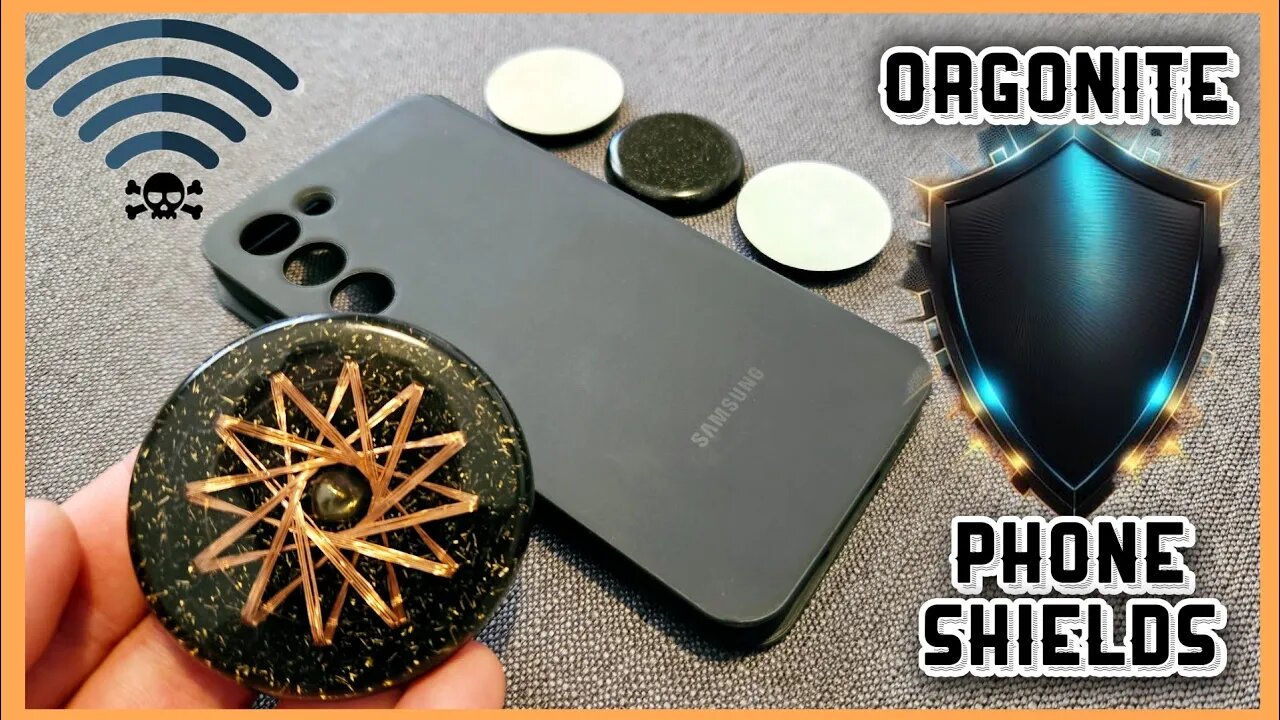 I upgraded to an Elite Phone Shield 🛡 😌 The first of its kind ⚛️PROTOTYPE⚛️ S&A's Orgonite Creations