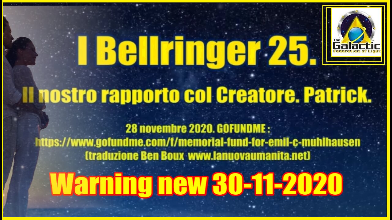 Bellringer 25. Il nostro rapporto col Creatore. Patrick.