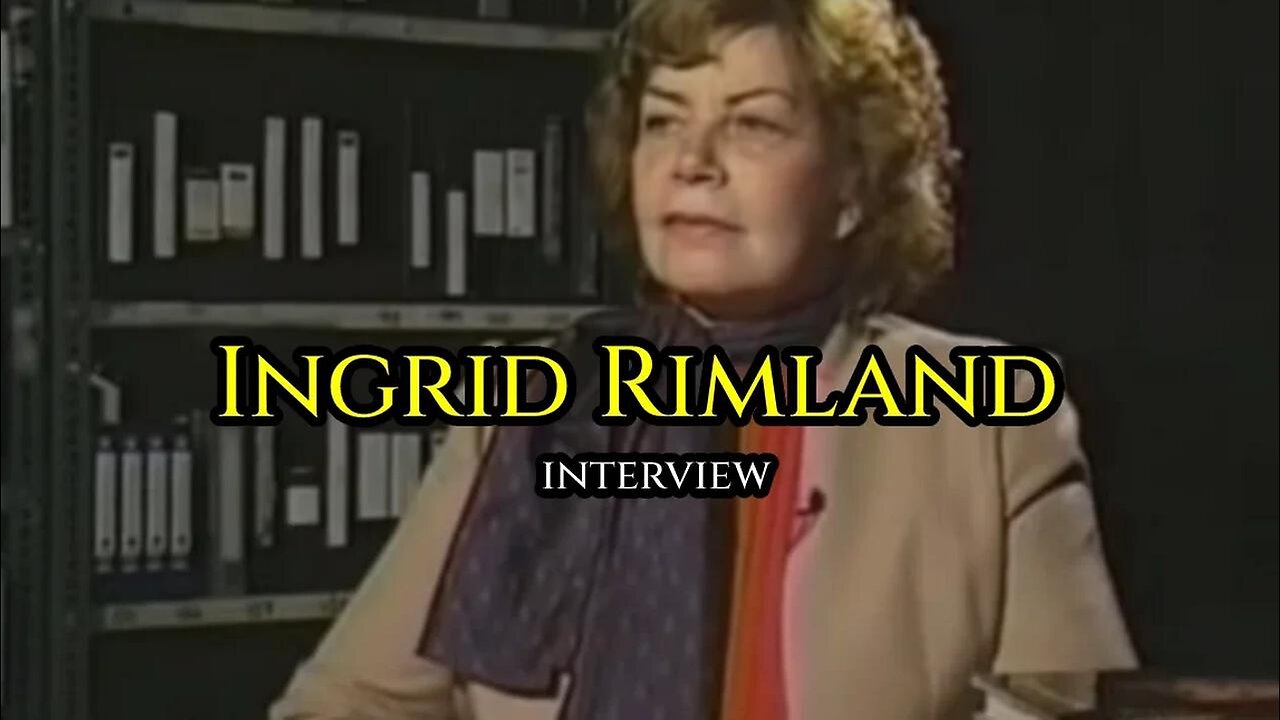 (1998) Interview by Ernst Zündel with Ingrid Rimland, a survivor of World War II, about the alleged GAS CHAMBERS in the concentration camps.