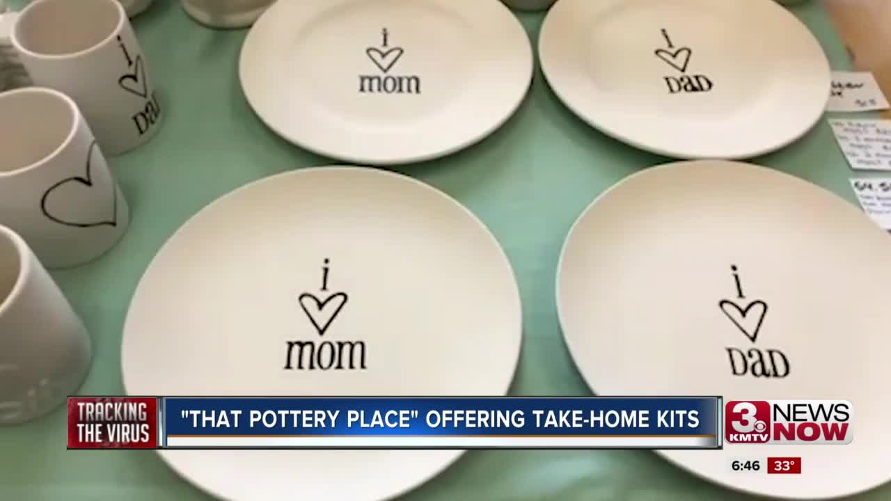 That Pottery Place offers take home kits