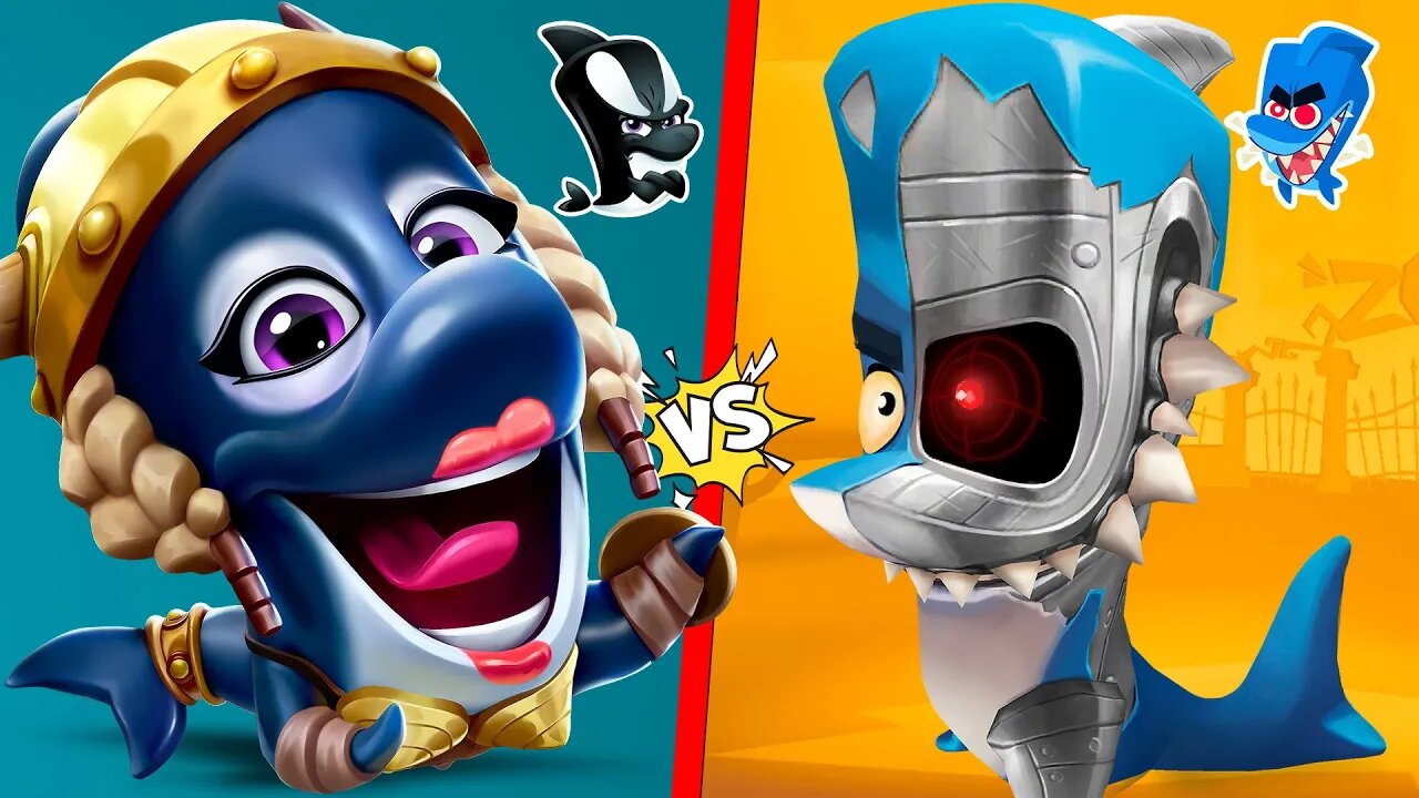 Wanda vs Finn Batalha Mortal Full 19 Zooba: Jogo de Batalha Animal