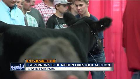 Burlington teen takes home $47,000 as State Fair Steer Grand Champion