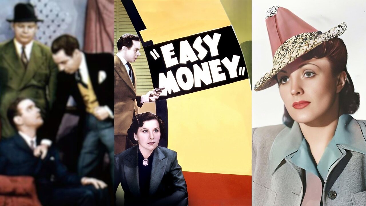 EASY MONEY (1936) Onslow Stevens, Kay Linaker & Noel Madison | Crime, Drama, Romance | B&W