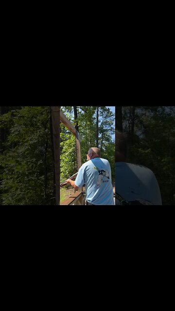 Sporting Clays Therapy. Matthew and Me at SC DNR Wateree Range.