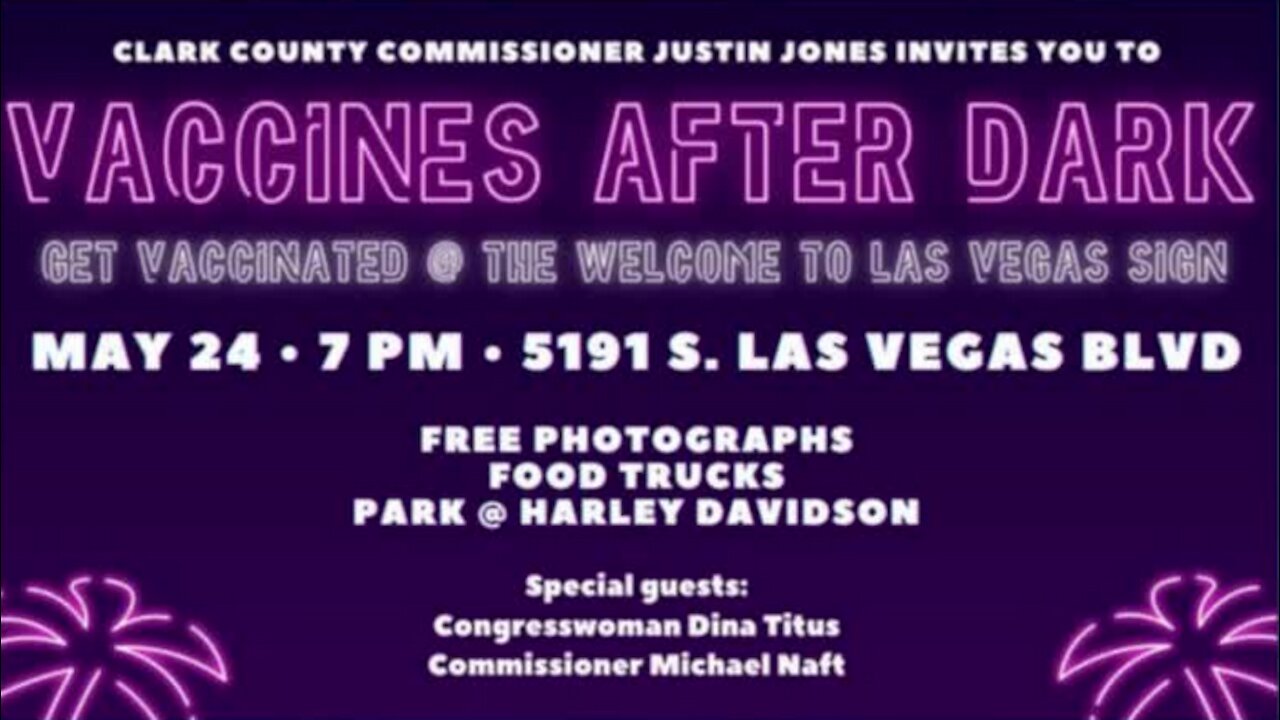 Welcome Las Vegas Sign to offer free vaccinations on-site May 24