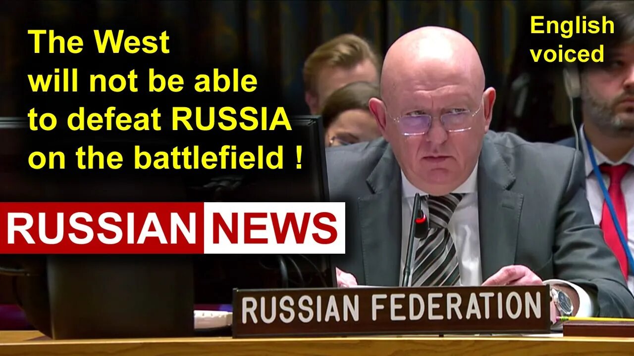 On the supply of Western weapons to Ukraine | Russia, Nebenzya, UN Security Council