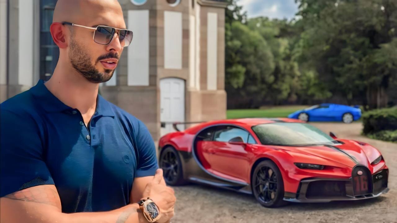 Andrew Tate BUYS $6M Red BUGATTI from🇩🇪Billionaire CEO😍🔥