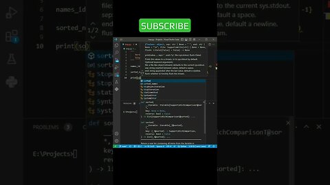 Value sort Dictionary. #shorts #python #programming #coding