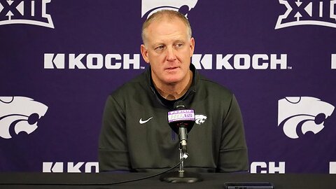 Kansas State Football | Chris Klieman Press Conference | November 29, 2022