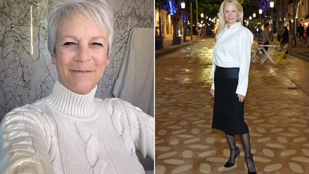 Jamie Lee Curtis Supports Pamela Anderson with Makeup-Free Selfie