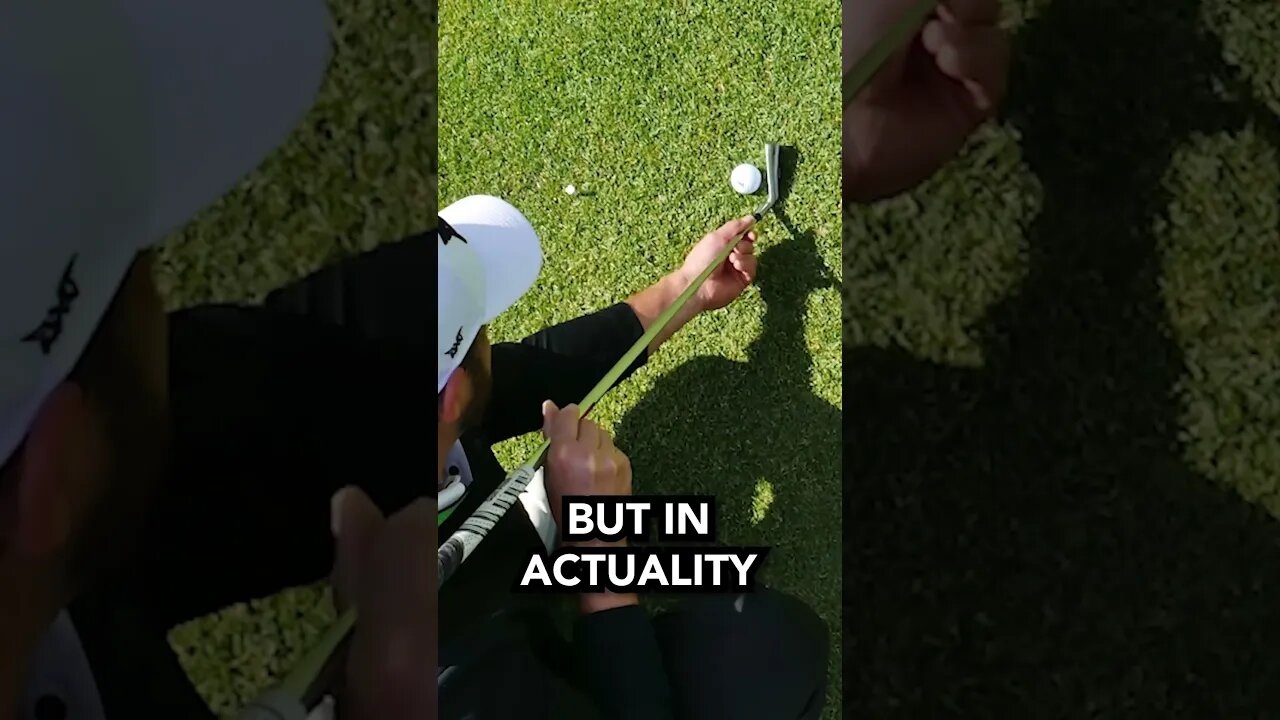 Stop Lining Up Your Golf Club Incorrectly! #golf #simplegolf