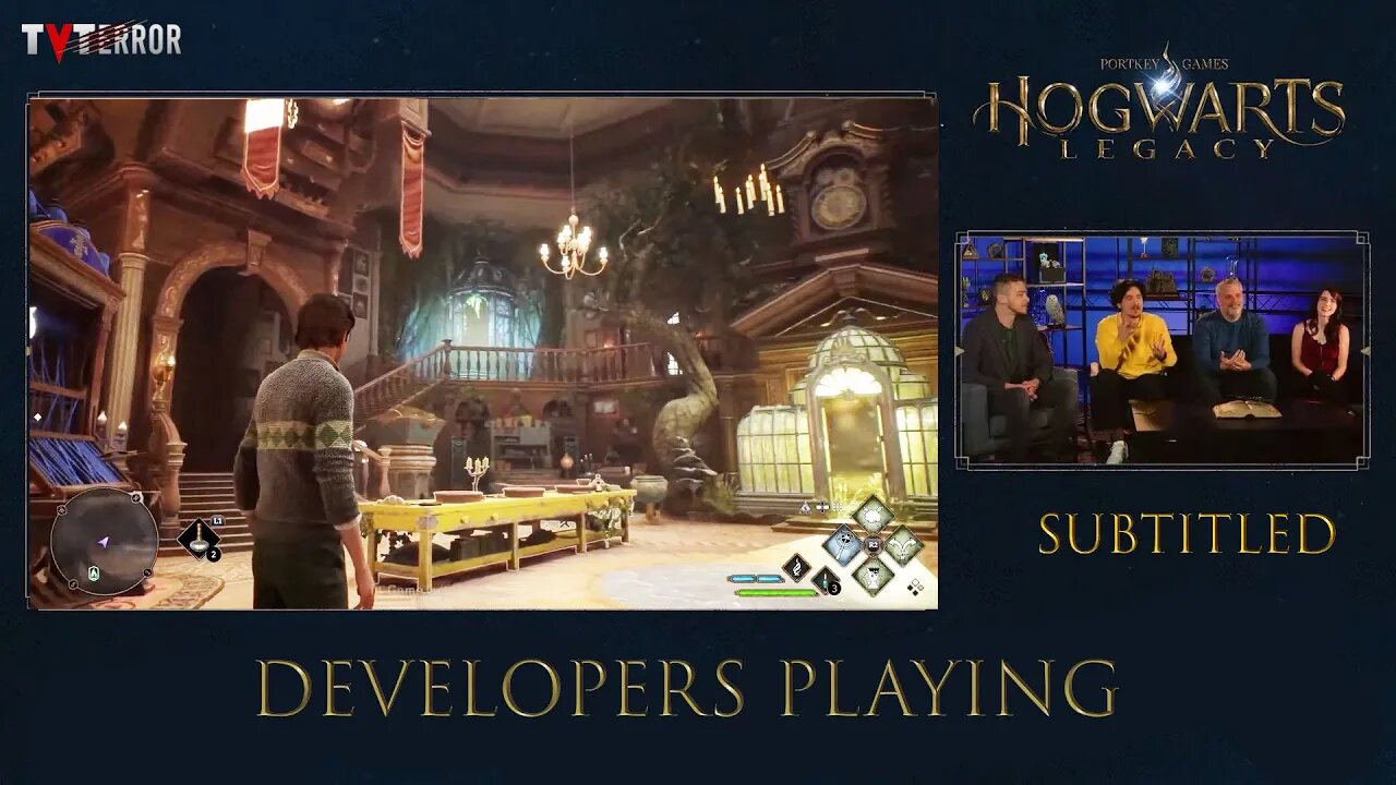 Hogwarts Legacy Gameplay Showcase with Developer's comments | Subtitled