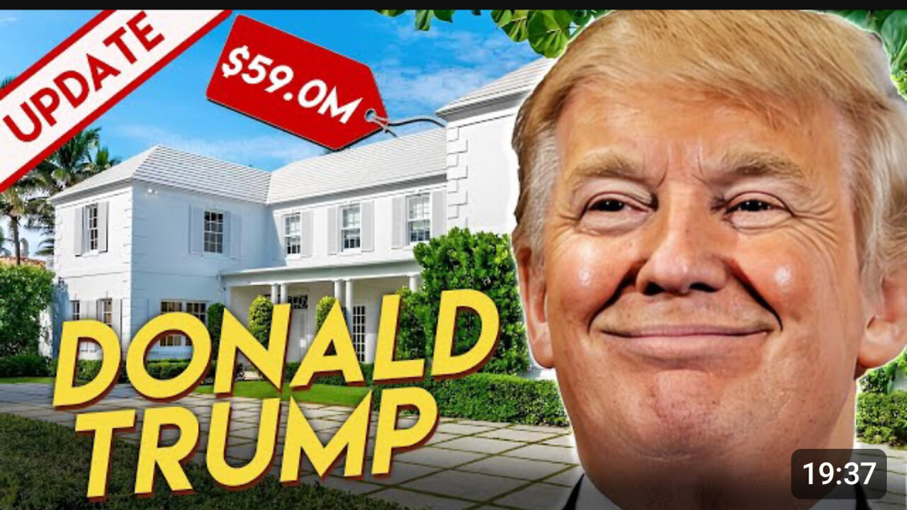 Donald Trump | House Tour | $59 Million Mar-a-Lago Mansion & More