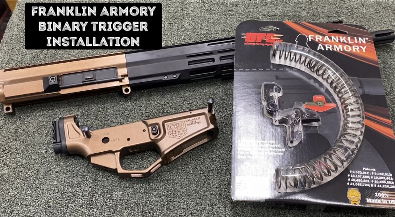 Franklin armory binary trigger installation