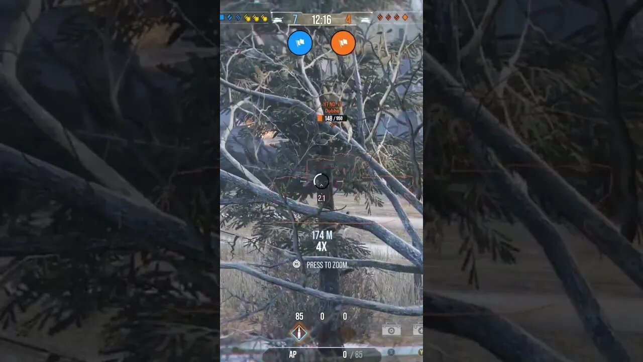 World of Tanks Xbox: Hit in the right spot lol