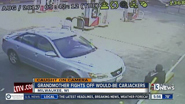 Grandmother fights off carjackers