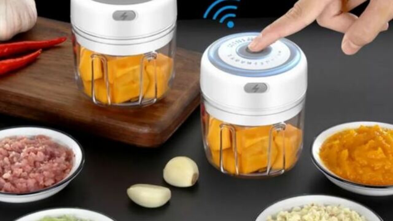 USB Rechargeable Vegetable Mini Chopper