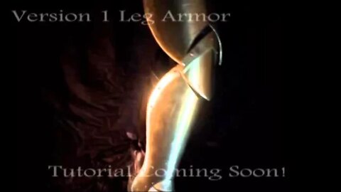 Version 1 Leg Armor Teaser!