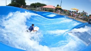 flowrider at Soak City, Kings Island (2022)