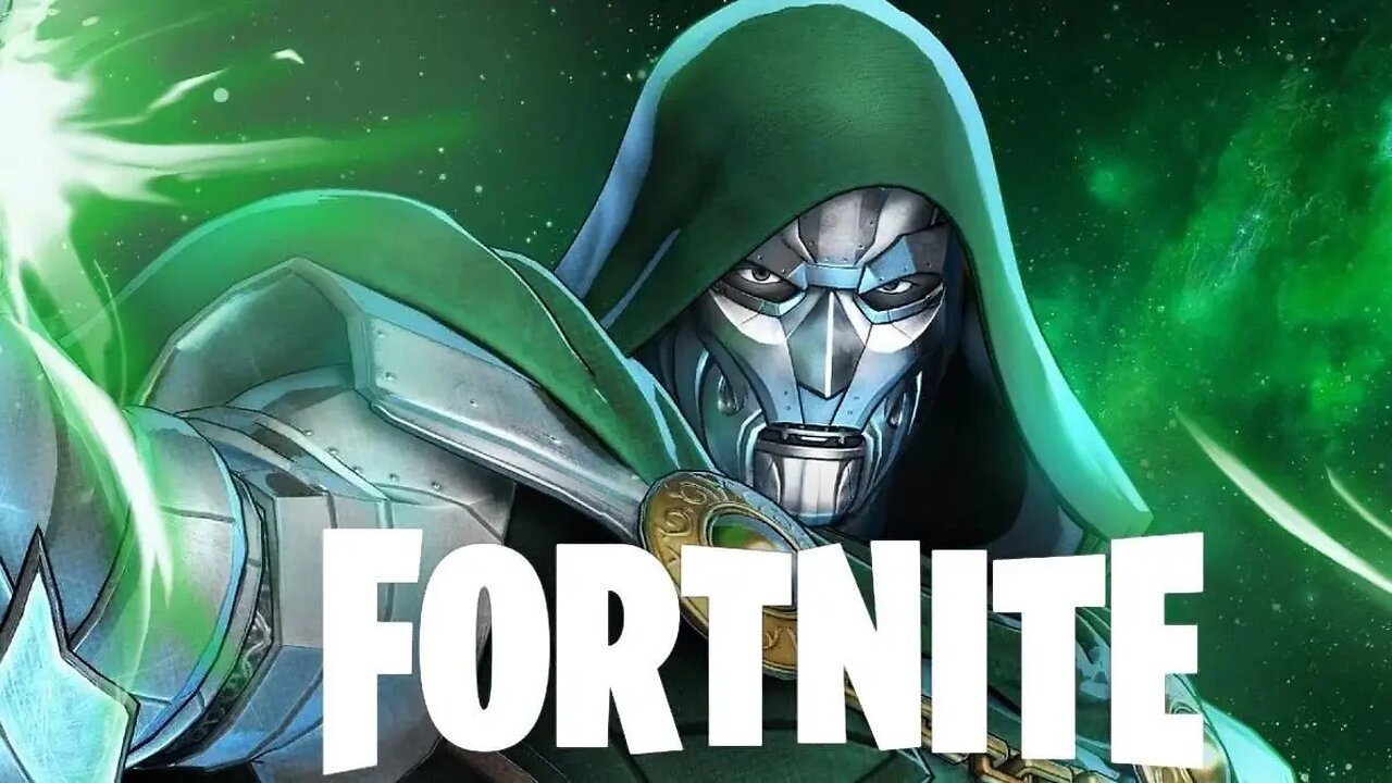 Playing Fortnite-Doom