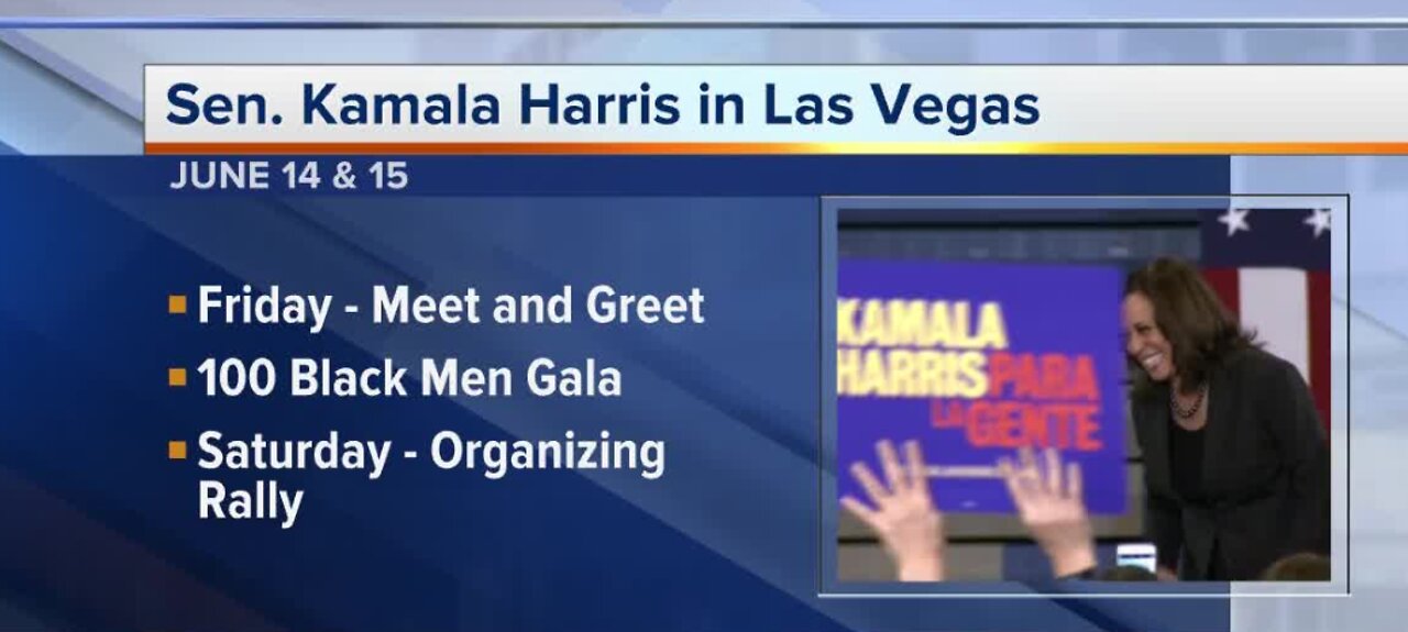 Kamala Harris coming back to Vegas