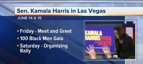 Kamala Harris coming back to Vegas