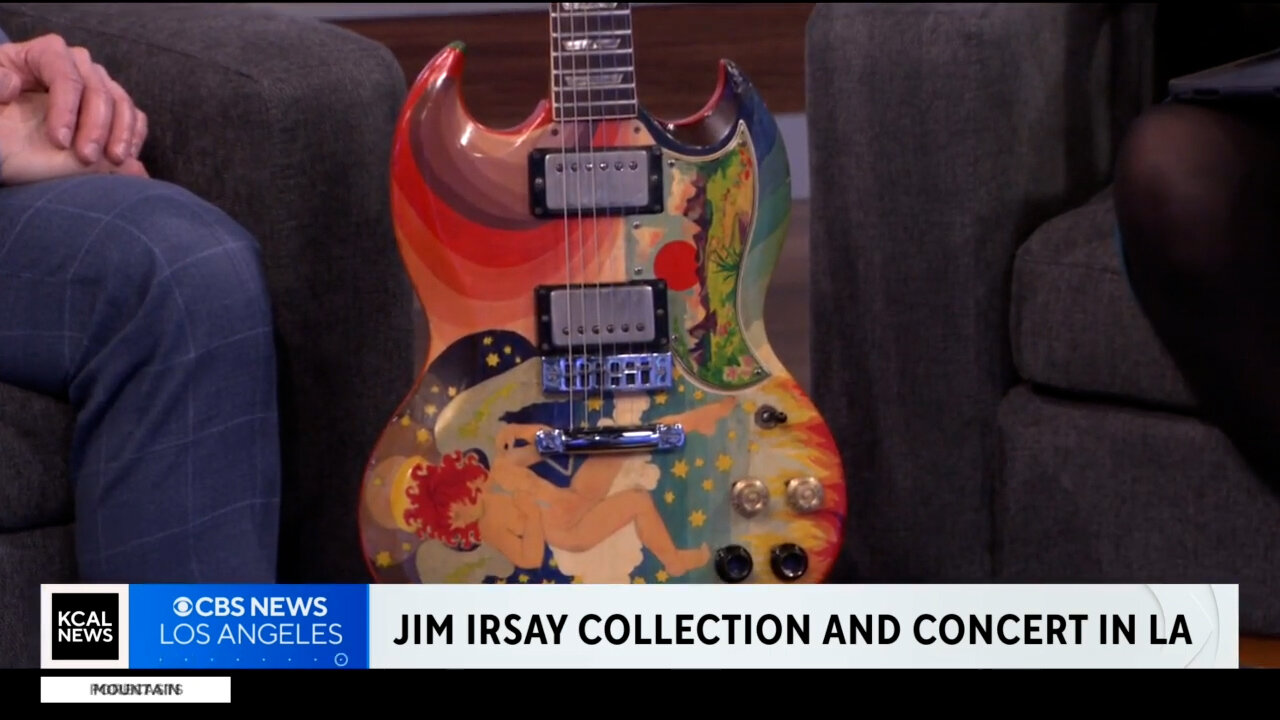 January 10, 2024 - "Fool" Guitar Once Owned by Eric Clapton & Todd Rundgren on LA News