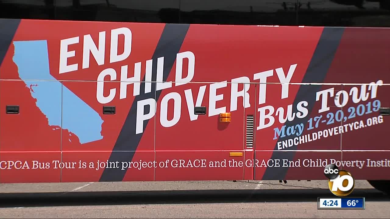 'End Child Poverty' bus tour kicks off from South Bay