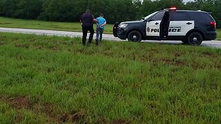 Pursuit ends in arrest