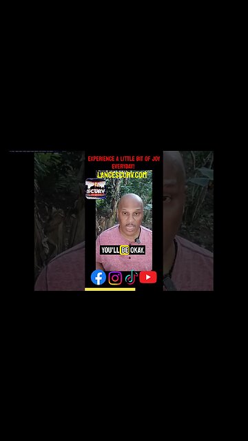 YOU MUST EXPERIENCE A LITTLE BIT OF JOY EVERYDAY! | LANCESCURV