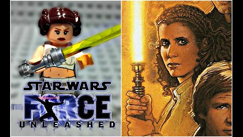 LEGO Star Wars The Force Unleashed - Jedi Leia Skywalker Minifigure Review (2016)