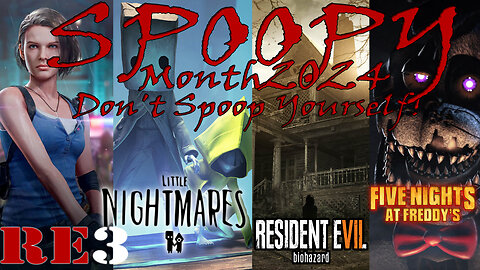 Spoopy Month!!!! Start Of Resident Evil 3!