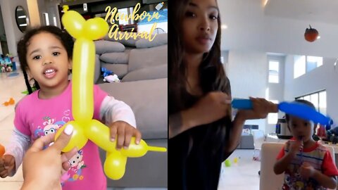 Princess Love Creates Balloon Animals For Epik & Melody! 🎈