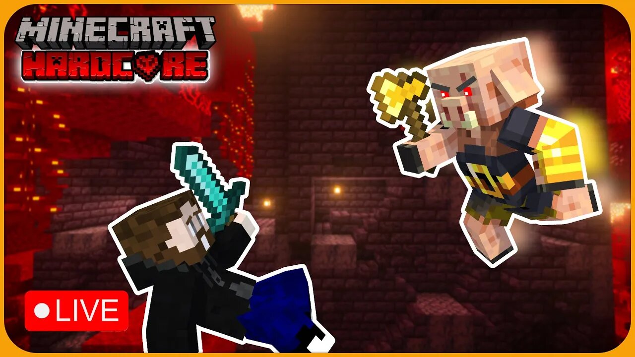 Raging Piglin Brute: Why You Don't STEAL from BASTIONS in Minecraft Hardcore 1.20 [S5 | EP35]
