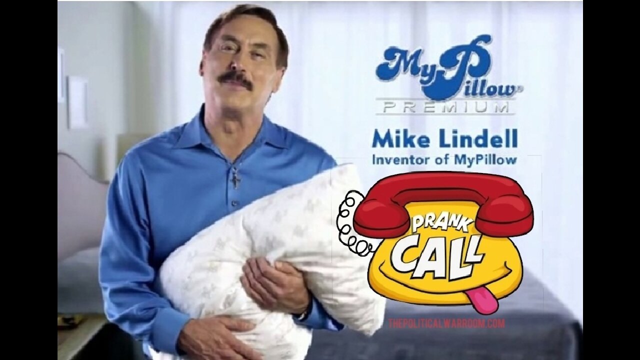 🤣 THE MY PILLOW PRANK PHONE CALL, IT'S NOT TRUMP 🤣