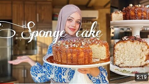 Fully Sponge Cake (الكيك الاسفنجي)