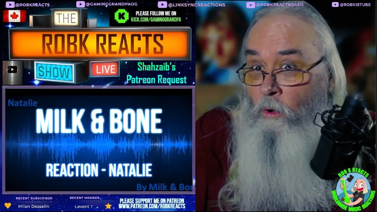 Milk & Bone Reaction - "Natalie": A First-Time Musical Experience