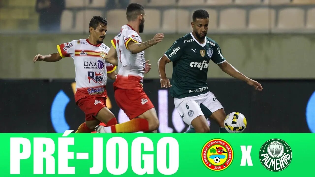 PRÉ-JOGO JUAZEIRENSE X PALMEIRAS AO VIVO!