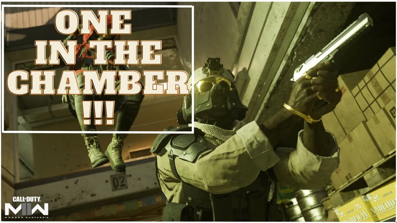 ONE IN THE CHAMBER...The good old Black Ops 2 days :_)
