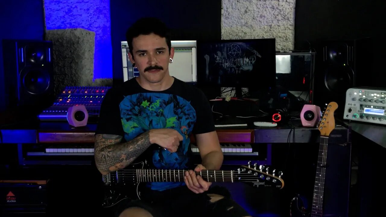 #00 - LIVEZINHA GRAVANDO GUITARRAS!!