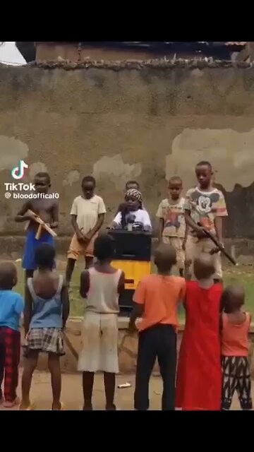 Kids in Africa make satire of the Trump shooting!