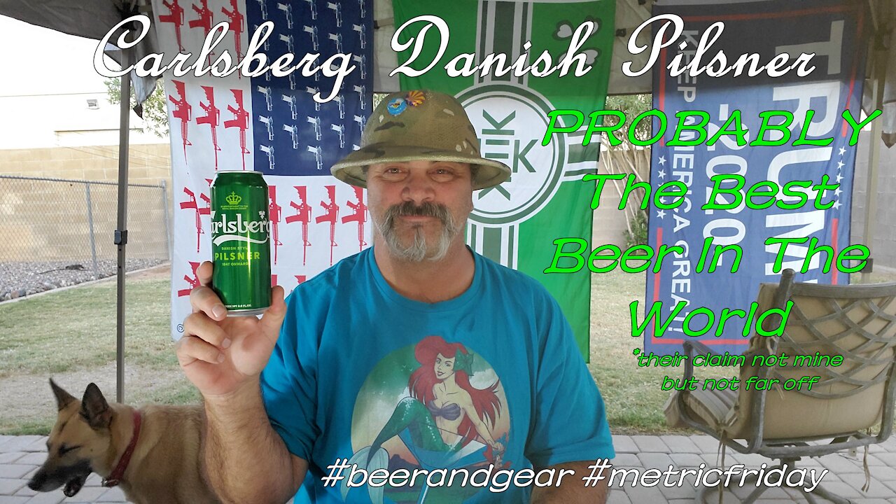 Carlsberg Danish Pilsner "Probably The Greatest Beer In The World" 4.0/5