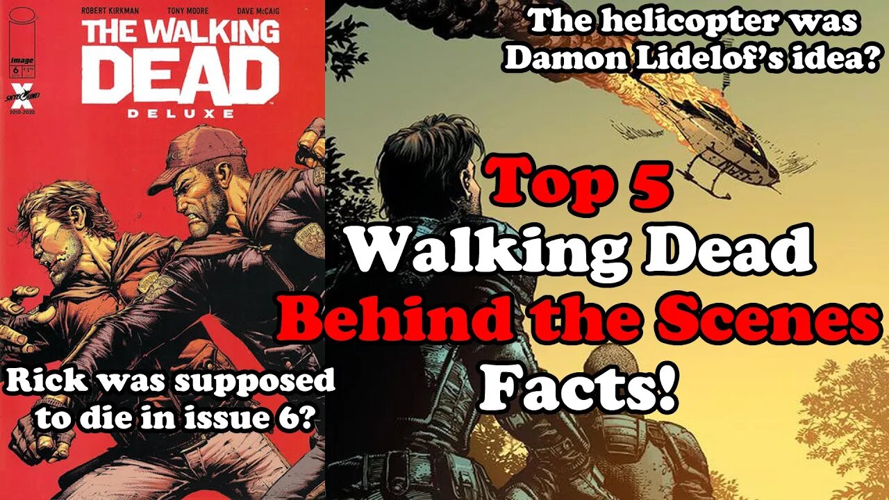 RICK KILLED BY SHANE?? - Top 5 The Walking Dead Behind the Scenes Facts from the Cutting Room Floor