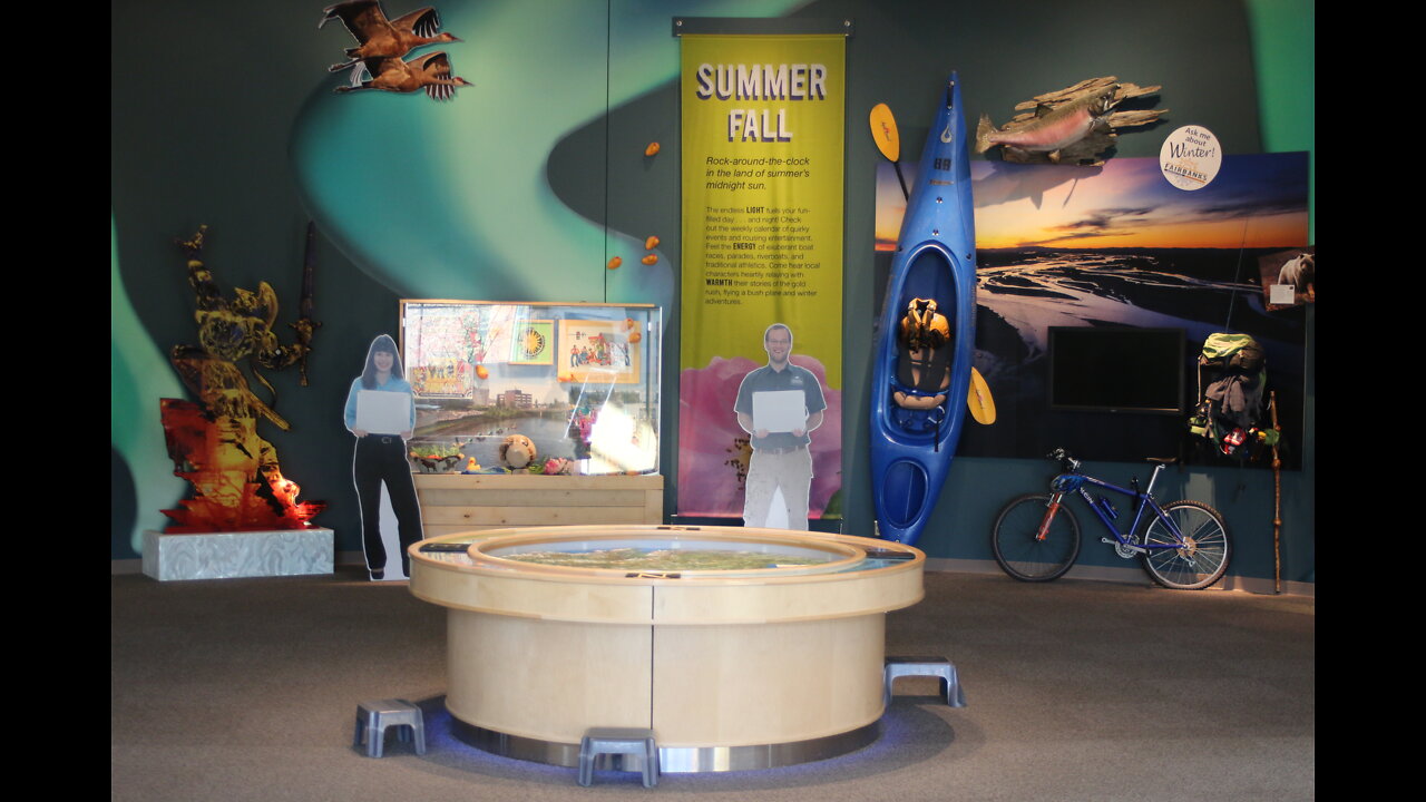 Morris Thompson Cultural and Visitors Center in Fairbanks, Alaska