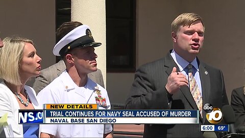 Trial continues for Navy SEAL accused of murder